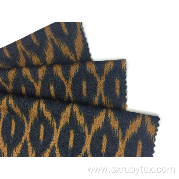 Polyester Crepe Print Knit Fabric